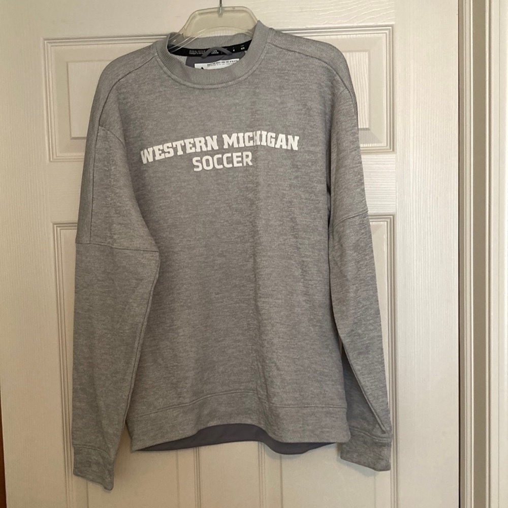 Western Michigan University soccer crew neck